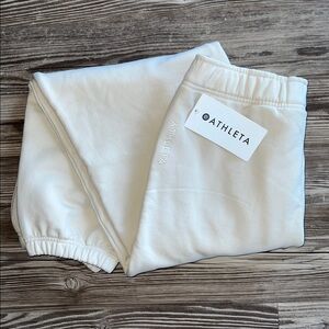 Athleta Forever Fleece Jogger Size Small